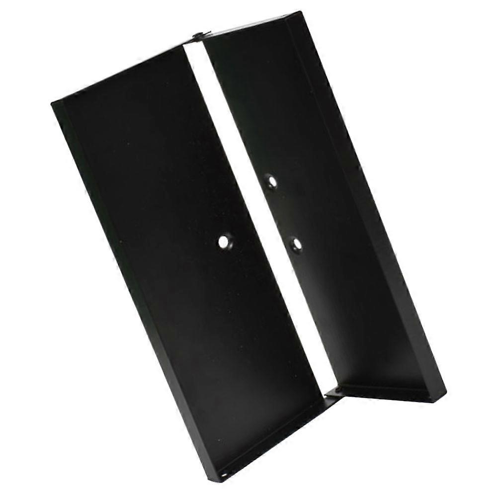 Bandeja de soporte de metal para proyector, color negro, para almacenamiento y uso como soporte.