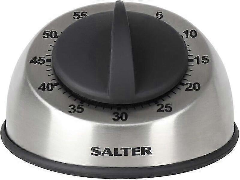 Kitchen Timer, Made Of Stainless Steel, With 60-minute Timing Function