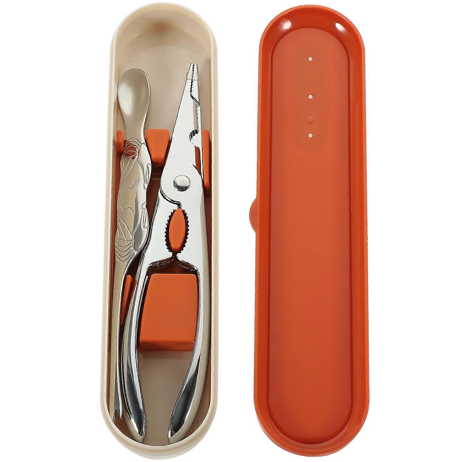 Stainless Crab Leg Tools for Safe Shell Opening 1Set for Home Use