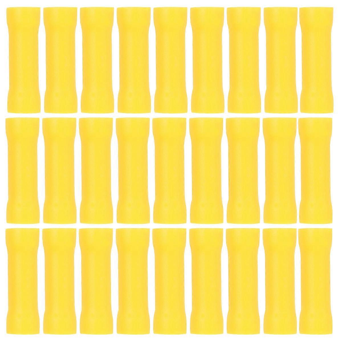 Insulated Electrical Wire Terminal Flared Barrel Copper PVC Technicians DIY Enthusiasts 100Pcs