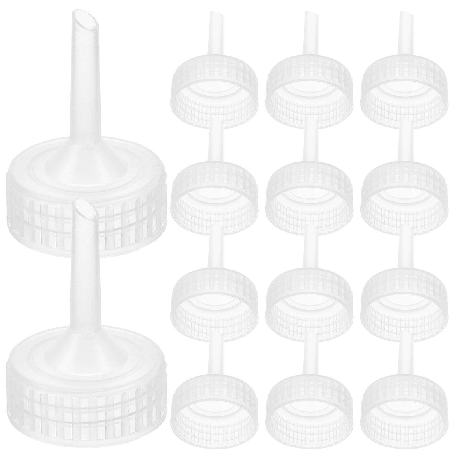 Mini Funnels For Precise Pouring No Spills Multiple Uses Transparent 50Set