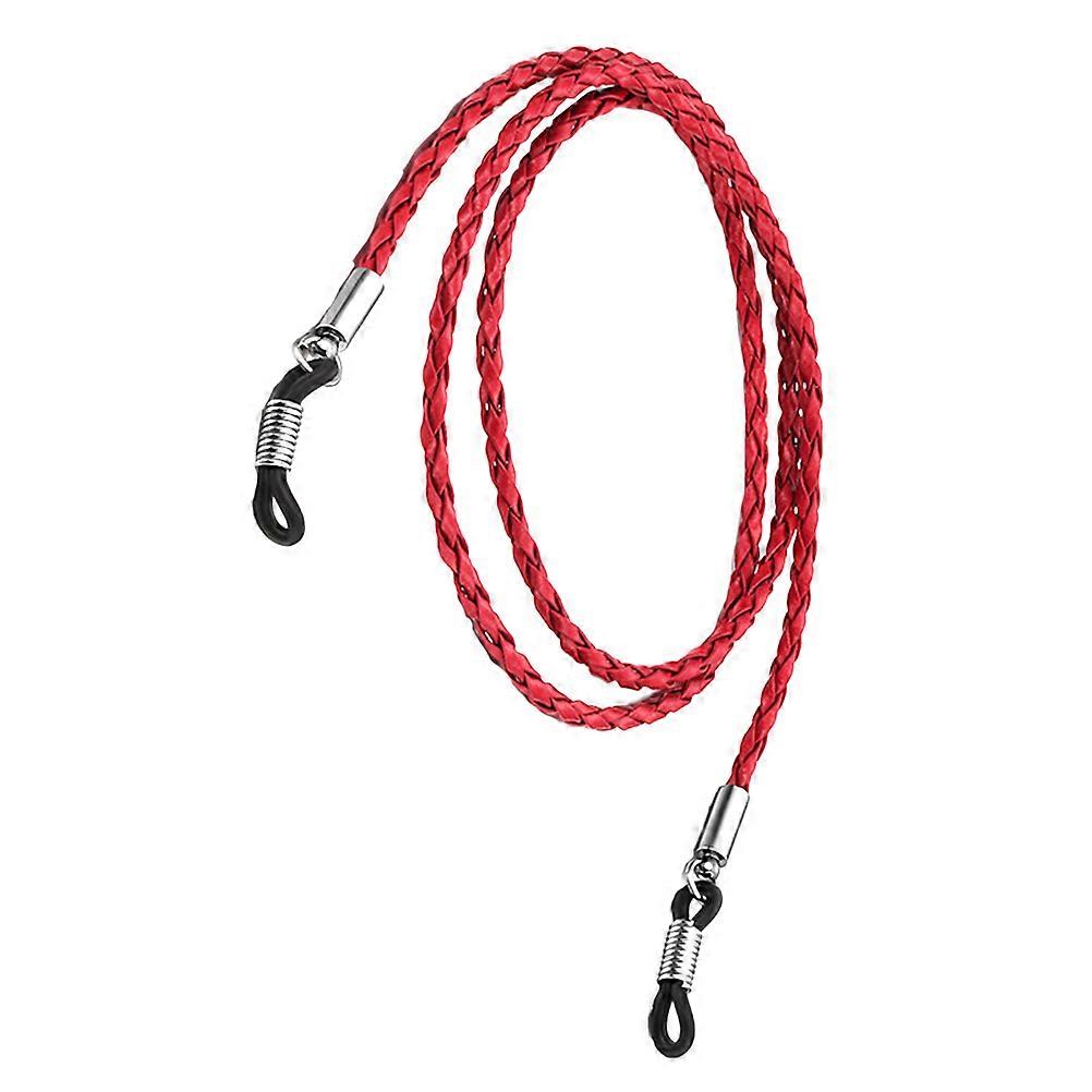Eyeglass Retainer Red Strap for 3Pcs Lightweight Glasses Cord