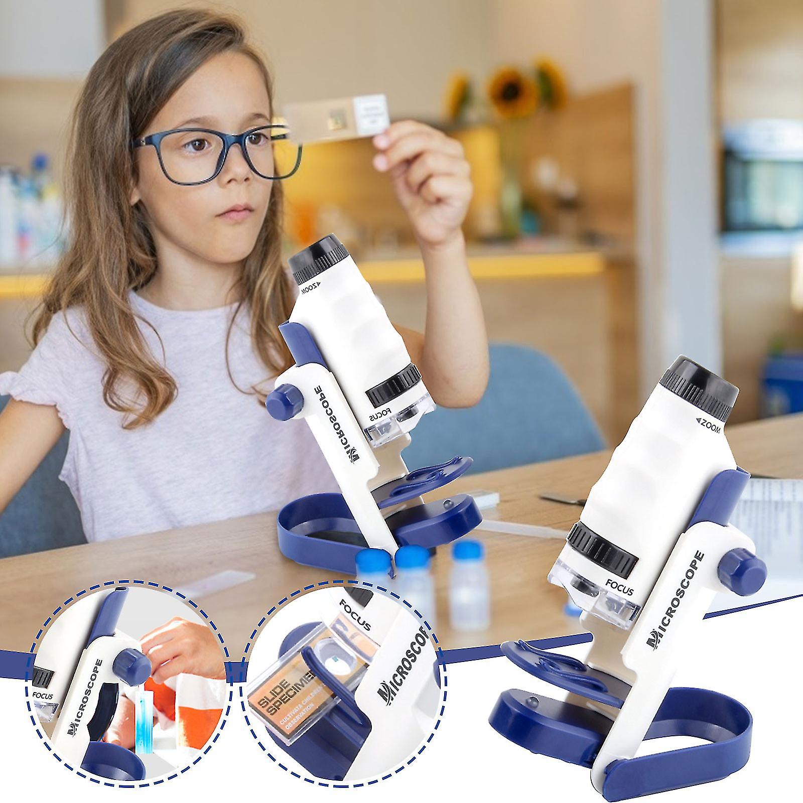 Science Education Children's Science Microscope 360 Degree Rotating Educational
