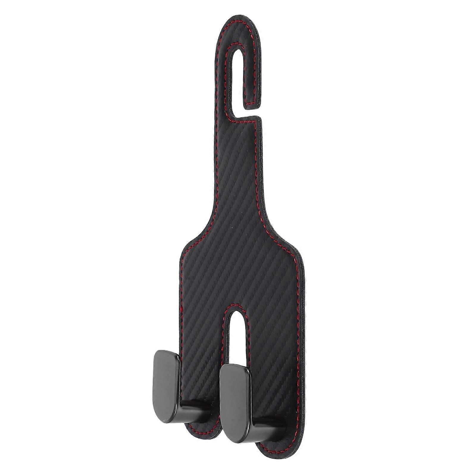 Multifunctional Car Seat Back Hook for Car Organization 5Pcs Black