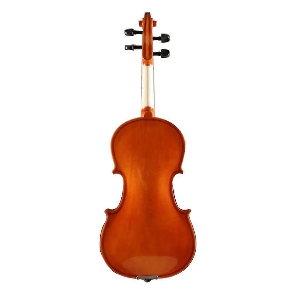 Beginner Violin Set 1/8 Size with Case Bow Shoulder Rest Ebony Fingerboard Clear Tone