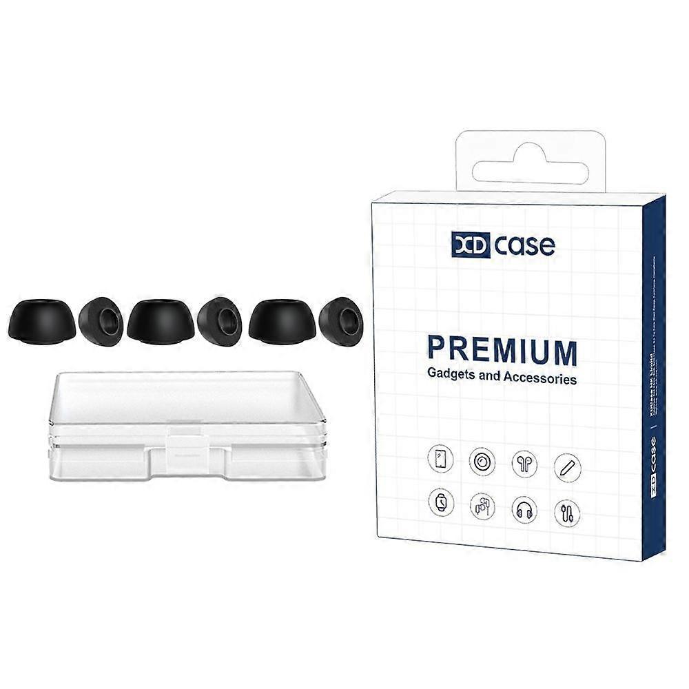 XDcase 3 Pairs Replacement Memory Foam Ear Tips, S Size