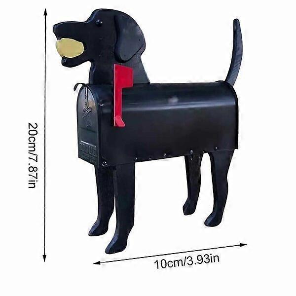 Metal Animal Style Courtyard Wall -mounted Mailbox