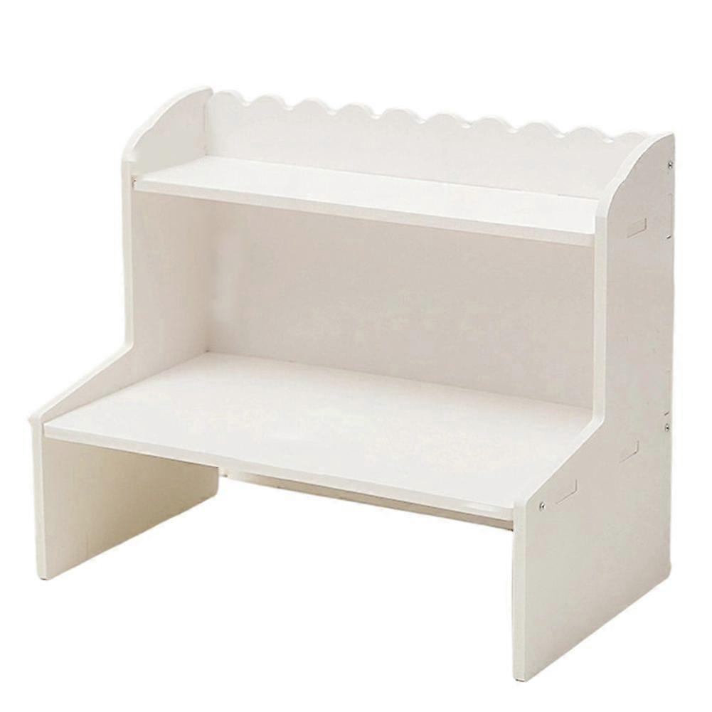 Double-Layer Desktop Storage Rack Organizer for Cosmetics, Sundries - Dawndesslo