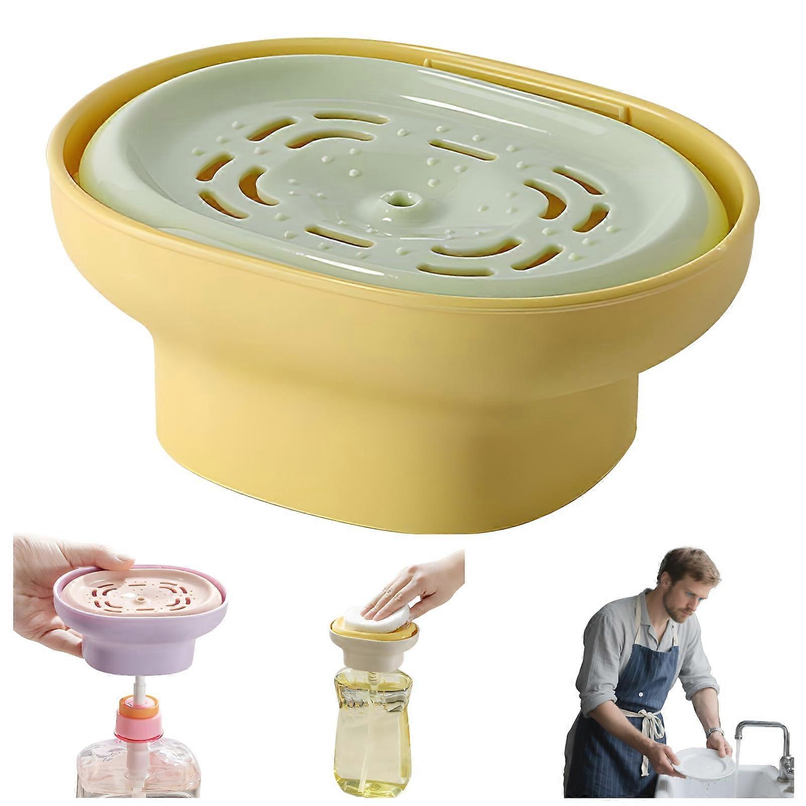 Laundry Detergent Dispenser with Reusable Liquid Soap Pump, Broad Compatibility, Easy Installation (#02)