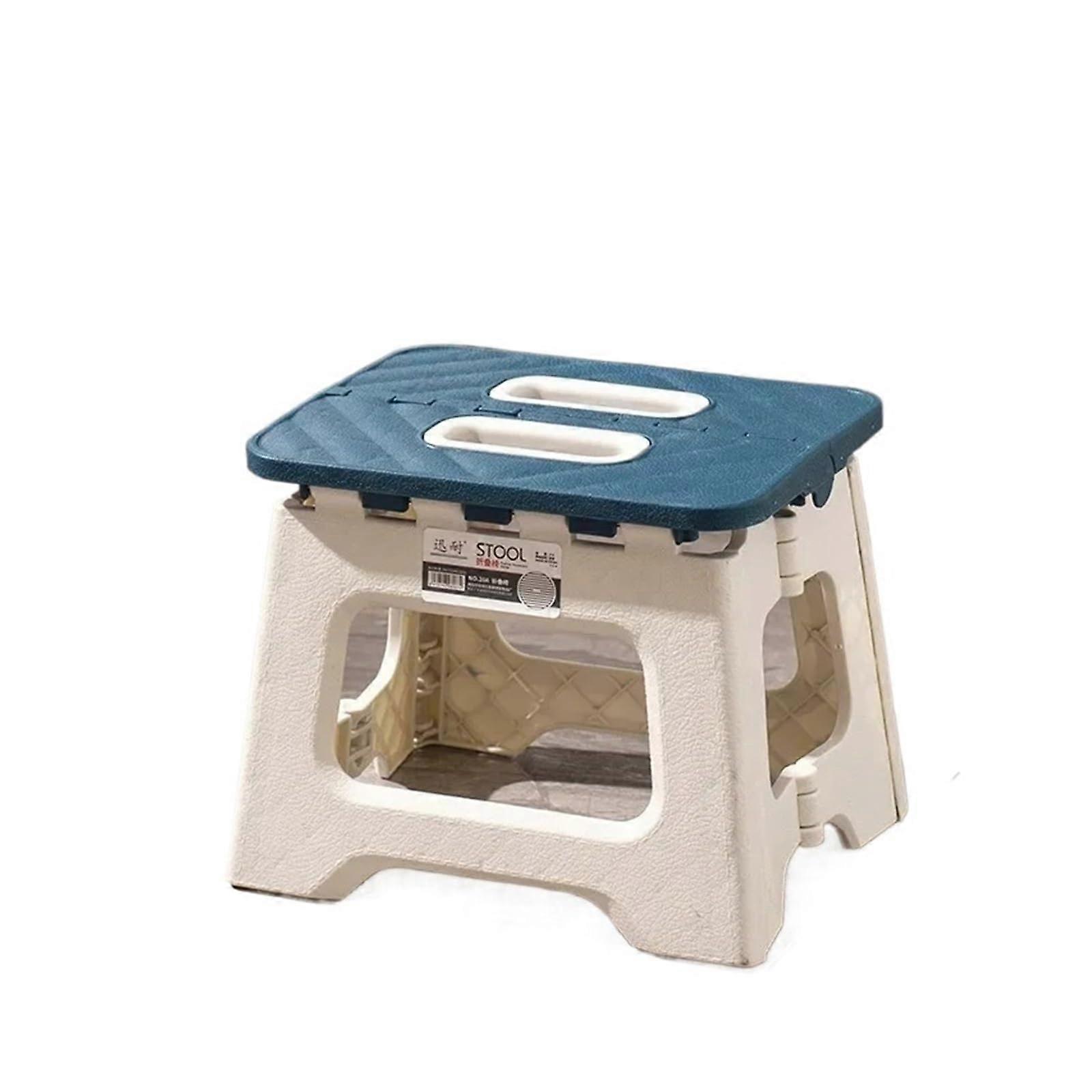 Lightweight Folding Step Stool for Kitchen Pink Plastic Footstool Compact and Foldable Design