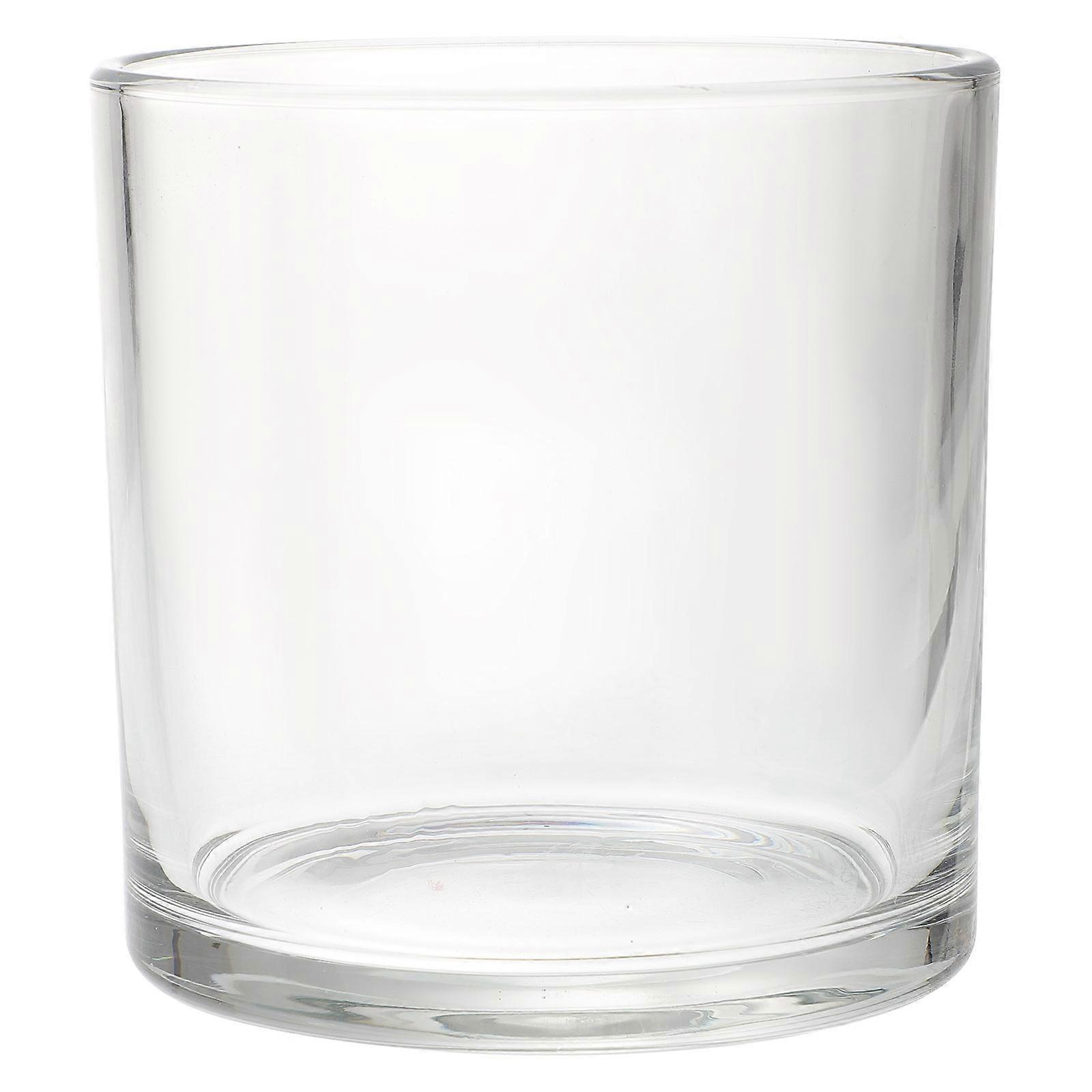 Simple Chic Transparent Candle Cover For LED Lights Wind-Proof Function 1Pcs