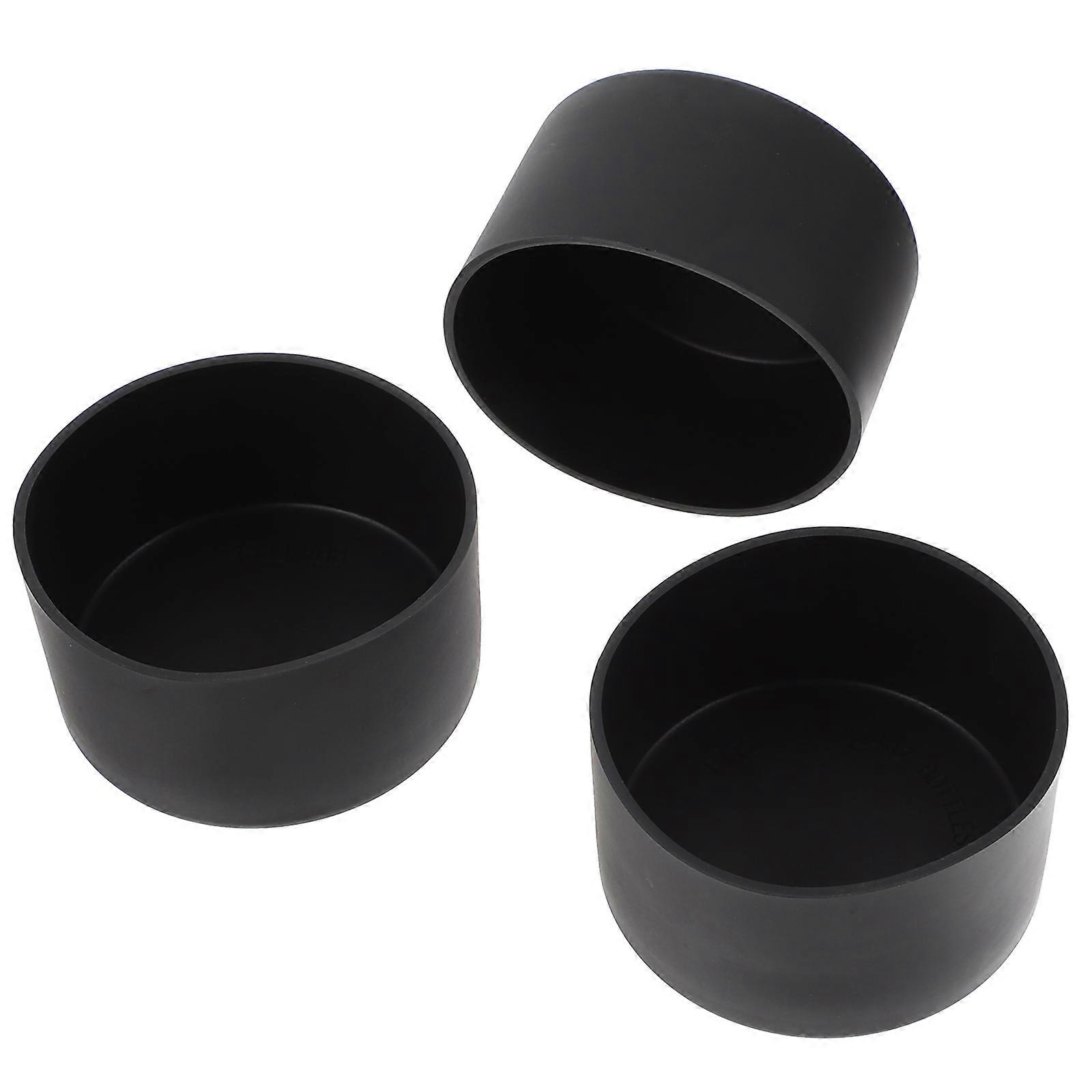 Silicone Bottle Cover Protector for Protection 3Pcs Black Silicone Covers