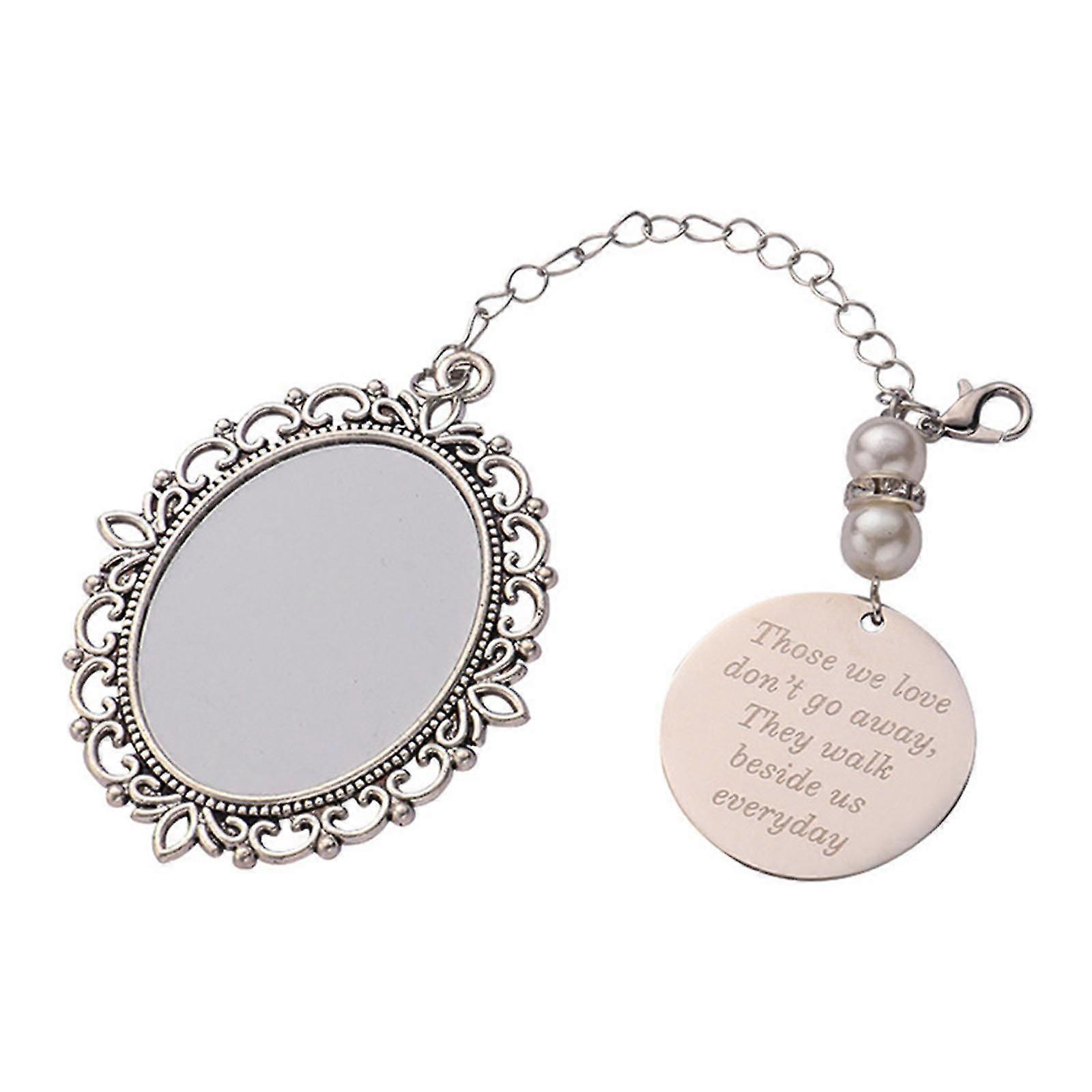 Personalized Wedding Bouquet Memory Charm Pendant