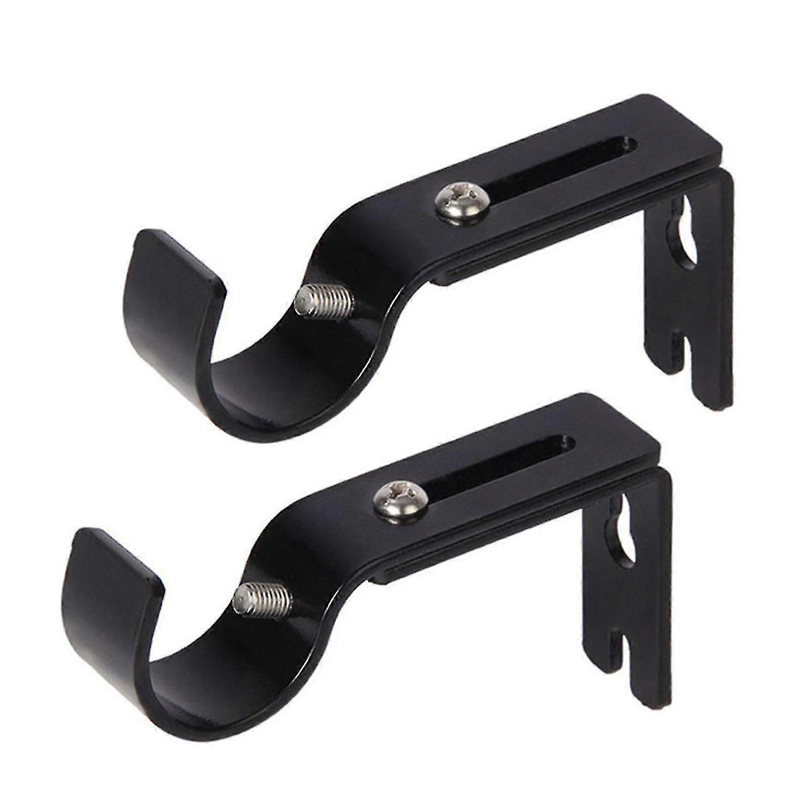 Adjustable Curtain Rod Bracket Heavy Duty Extendable Curtain Bracket For Wall -NBB