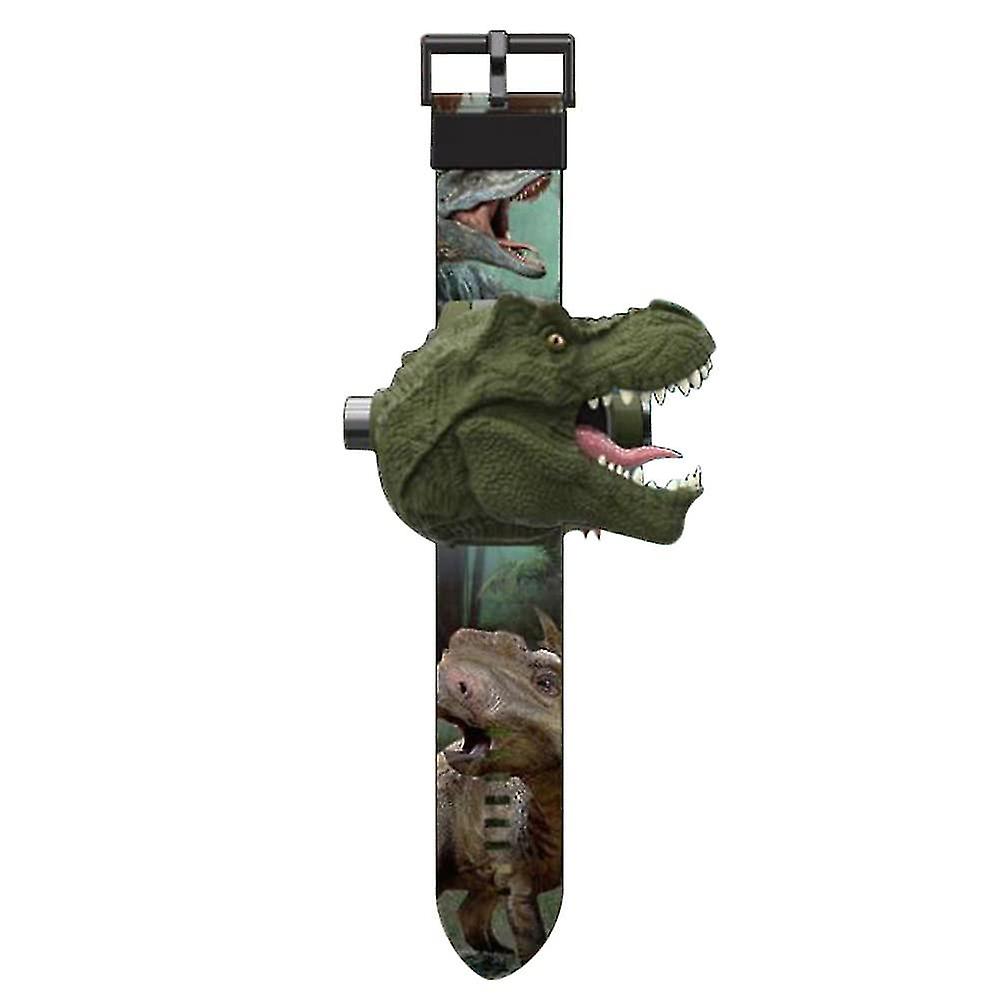 Children Projector Watch With 24 Dinosaur Projection Patterns, 3d Cartoon Projector Watch, Digital Wrist Watch