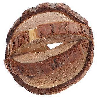 Jouet à mâcher pour hamster, en bois résistant, lot de 5, pour ronger les dents de votre animal de compagnie.