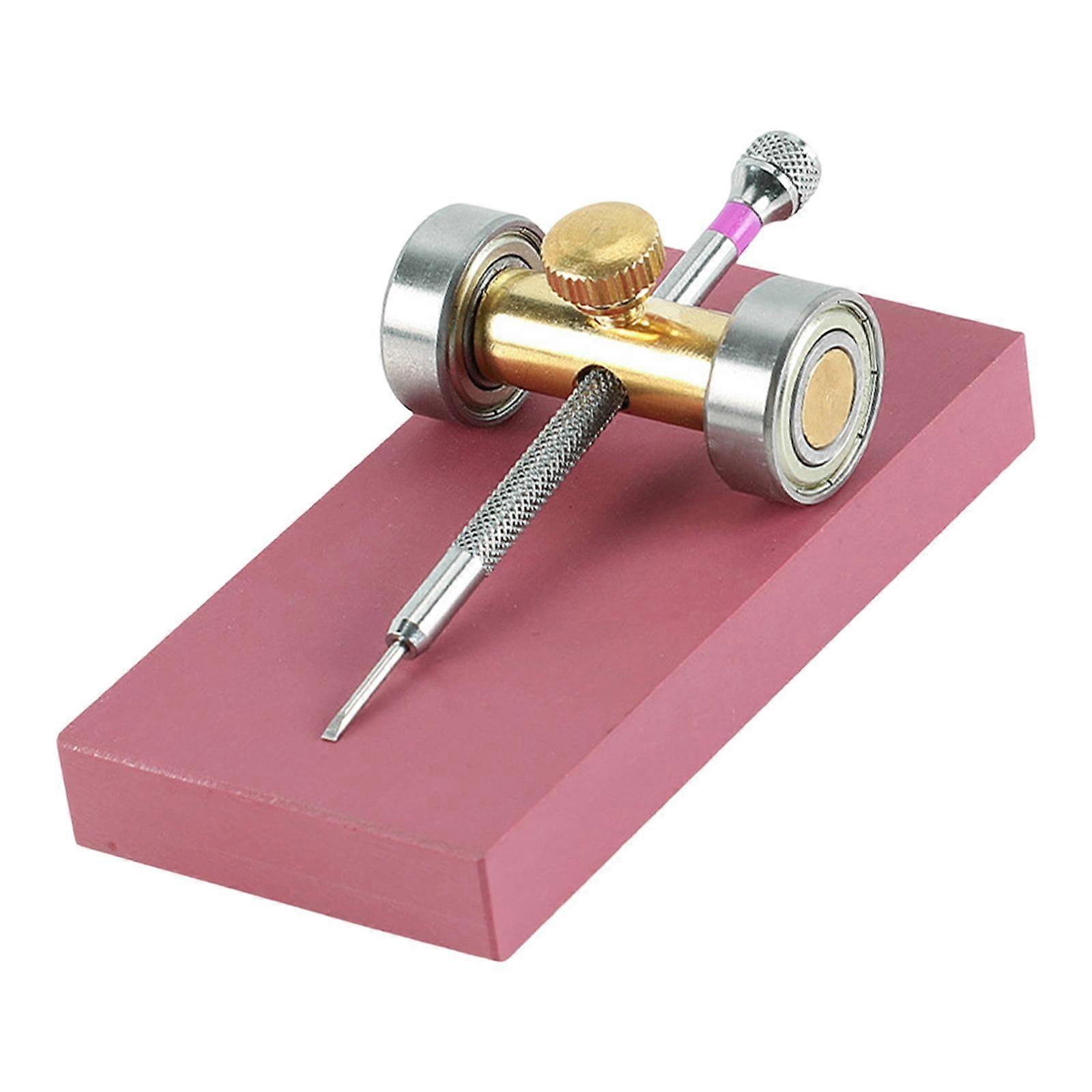 Watchmaker Screwdriver Sharpening Tool Compact Screwdriver Sharpening Holder