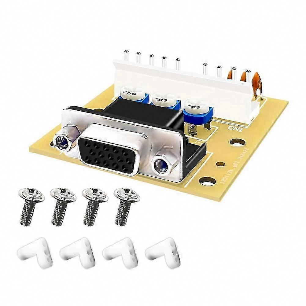 Monitor Adapter Board for CGA and VGA Conversion or Reverse Compatibility Solution