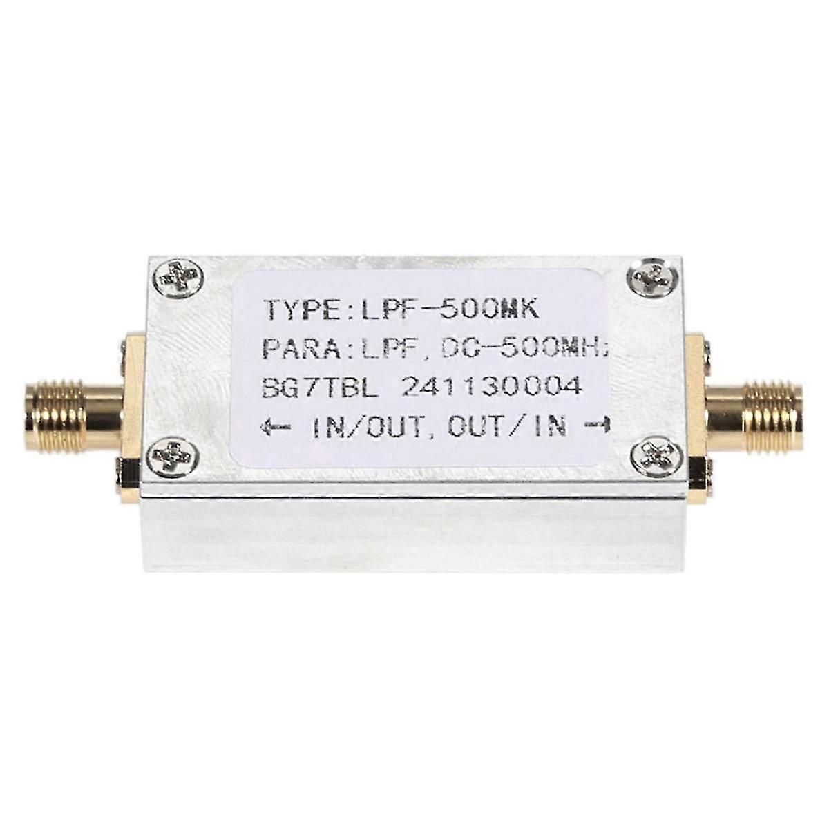 Low Pass Filter LPF-500MK with SMA Interface DC- 500MHZ