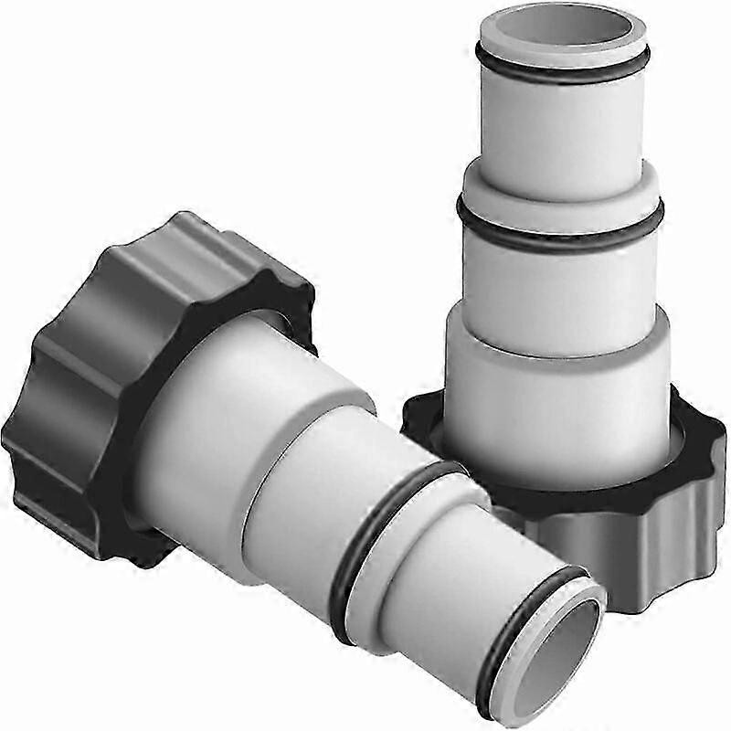 2 Pack Intex Pool Hose Adapter A-Series Replacement Connector with Thread