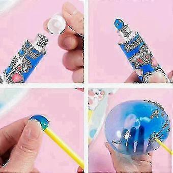 3-piece set of safety magic bubble gum toys, colorful blowing bubble balls, classic plastic space balloon children's toys 2026