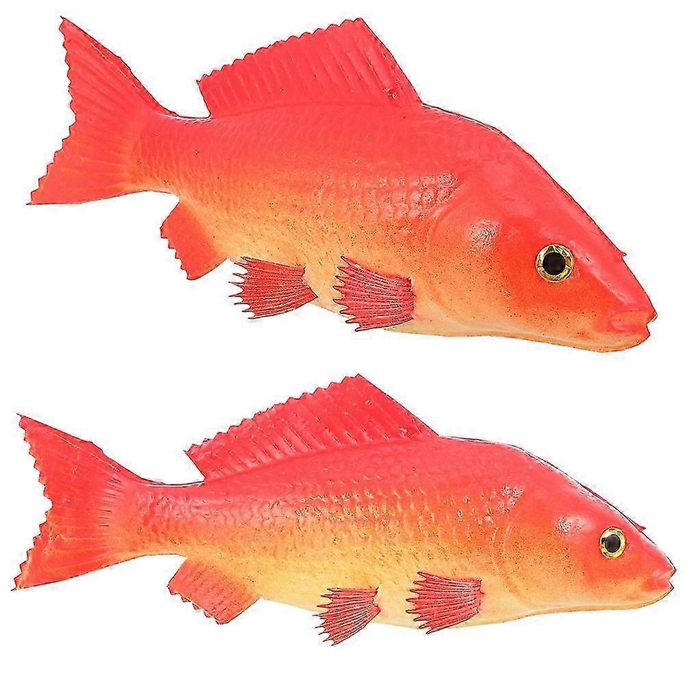 Simulation Fish Model PU Fish Model for Animal Learning 4Pcs Set