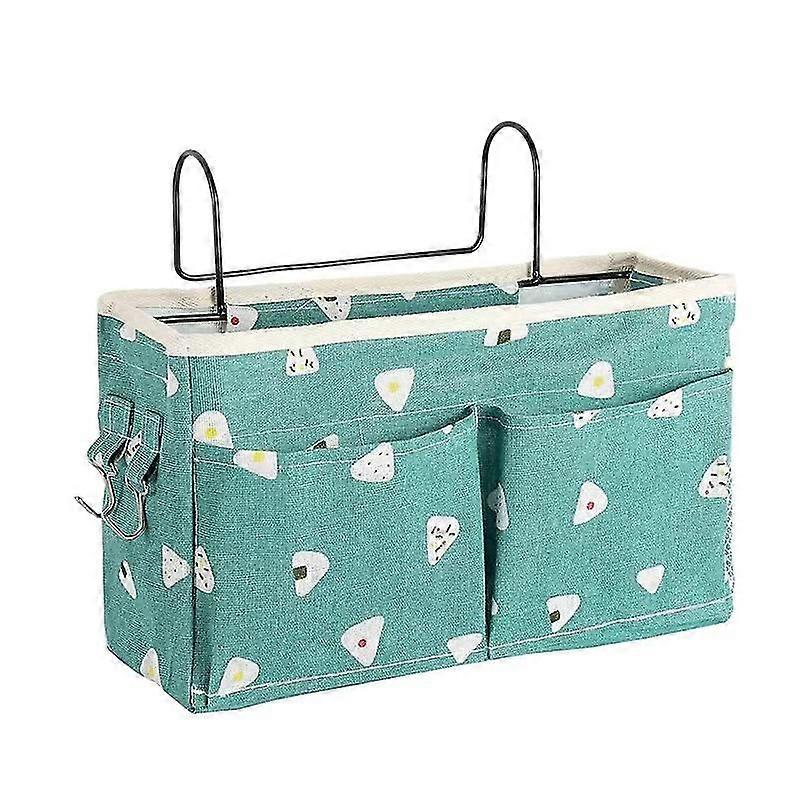 Bedside Storage Bag With Hooks Multi-Function Hanging Organizer Caddy