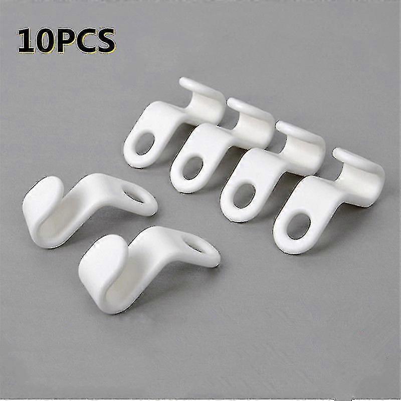 10 Pcs Stackable Clothes Hanger Connecting Hook Multifunctional Stackable Clothes Hook Household Wardrobe Storage Space Hanging Clothes Hanger