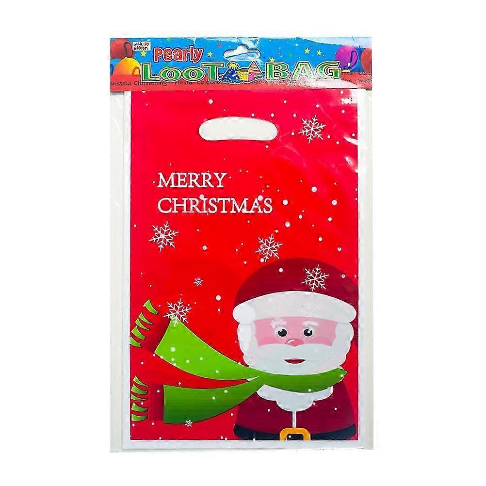 Candy Handbag Santa Claus Pattern for Gift Storage 60Pcs