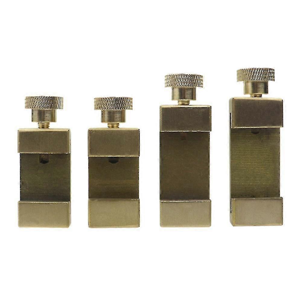 4pcs Positioning Block Angle Marking Gauge Brass Line Scriber