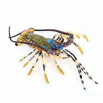 Realistic Australian Lobster Figurine, Large PVC Marine Life Model, Ocean Creature Toy, Ocean-Themed Decoration for Kids, Educational Toy for Toddlers