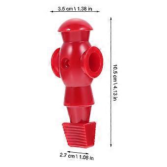 2pcs Table Soccer Player Replacement Parts Foosball Man Statue Table Figurine Desktop Game Toys Football Table Accessories