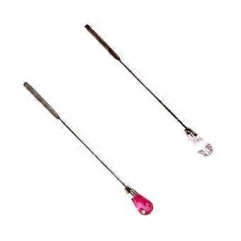 Nail Tools Metal Rod for Stirring and Mixing 4Pcs Assorted Color Pack
