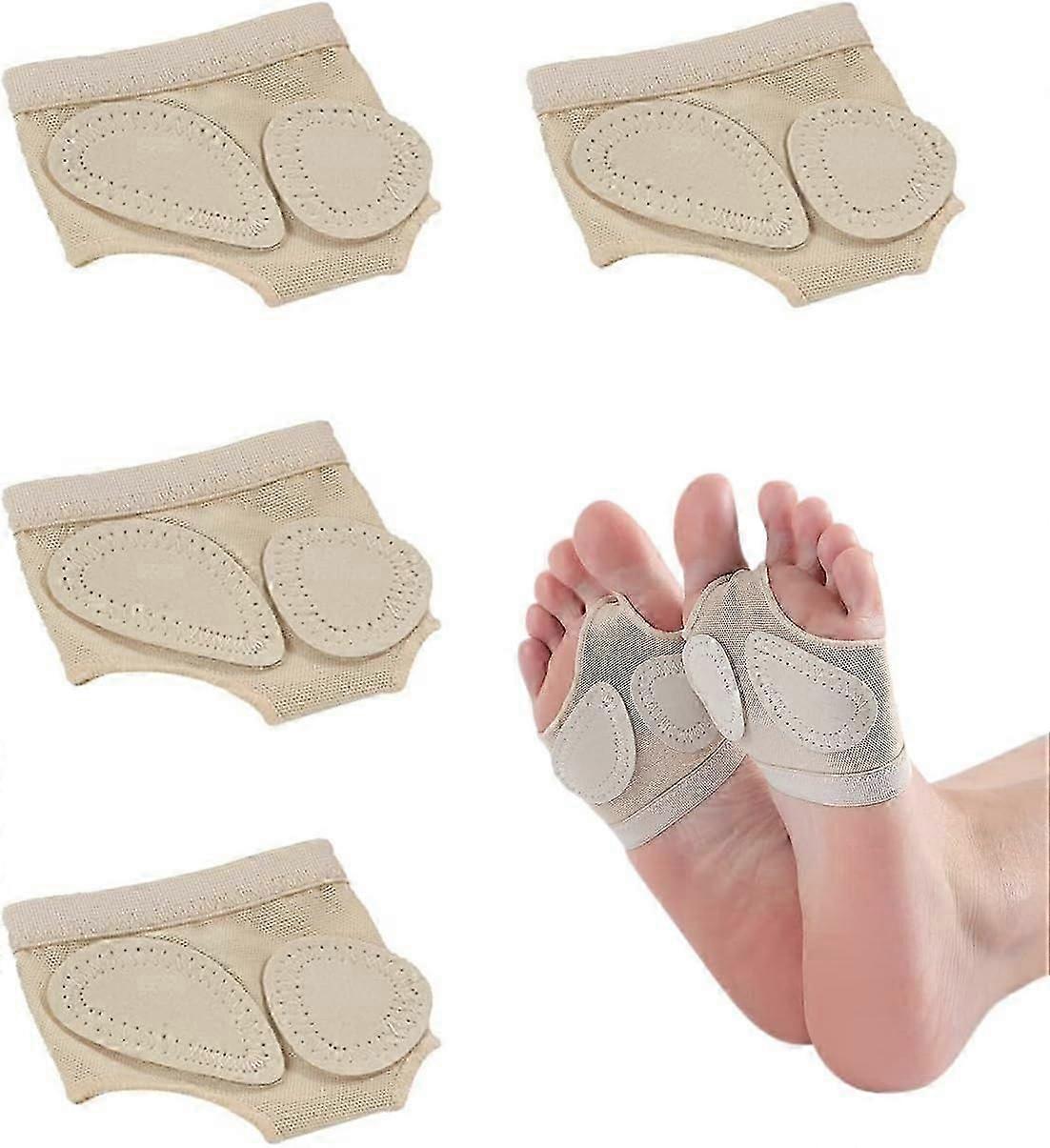 Anti-Slip Toe Protector Pads - 2 Pairs