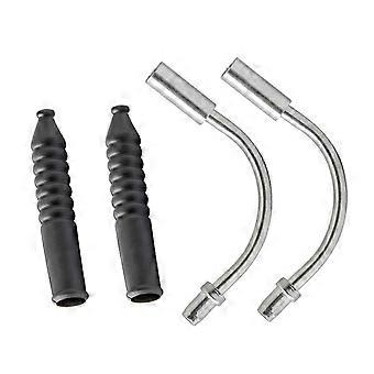 Um conjunto de cabos de freio, kit de substituição de cabos de freio V-brake de alto desempenho para bicicletas, compatível com bicicletas de montanha (LGL).