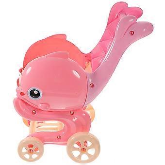 Toys Shopping Cart Toy Pink Kids Shopping Cart Toy for Decor