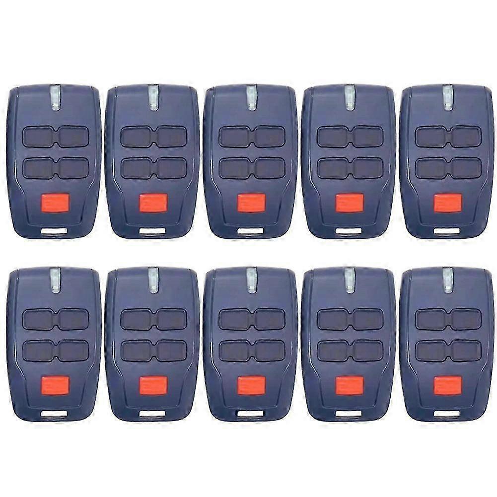 10pcs Remote Control 4 Button 433MHz Rolling Code Garage Door Gate Remote Control compatible withBFT MITTO 2 MITTO 4