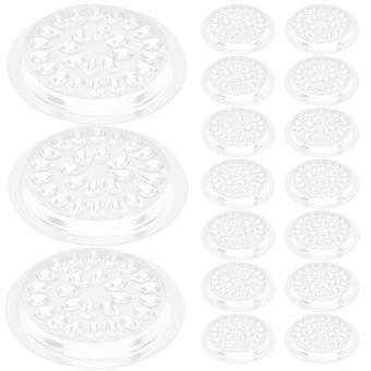 False Eyelash Crafting Plate Acrylic Glue Holder for 30Pcs Lash Extensions