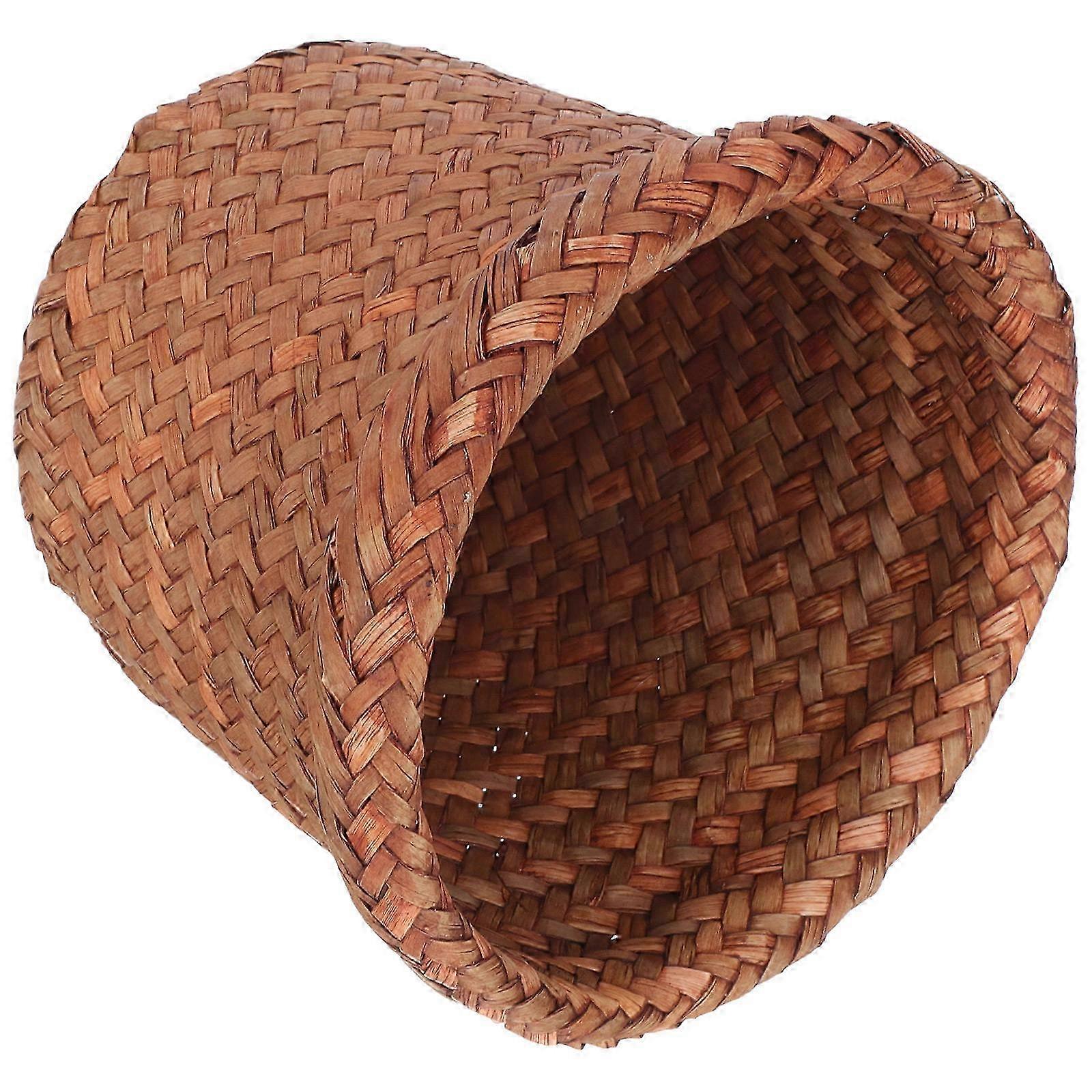 Woven Waste Basket Multi-Function for Storage 3Pcs Trash Basket