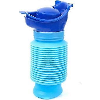 Retractable Emergency Urinal - Mini Portable Toilet for Camping, Outdoors and Traveling - For Kids and Adults - 750mL yujy