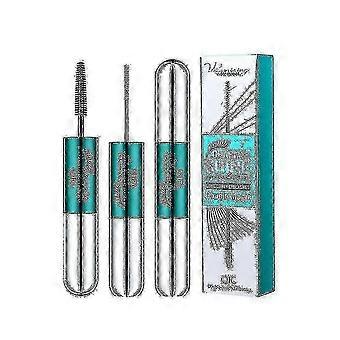 1 stuks double headed mascara 4d waterdicht