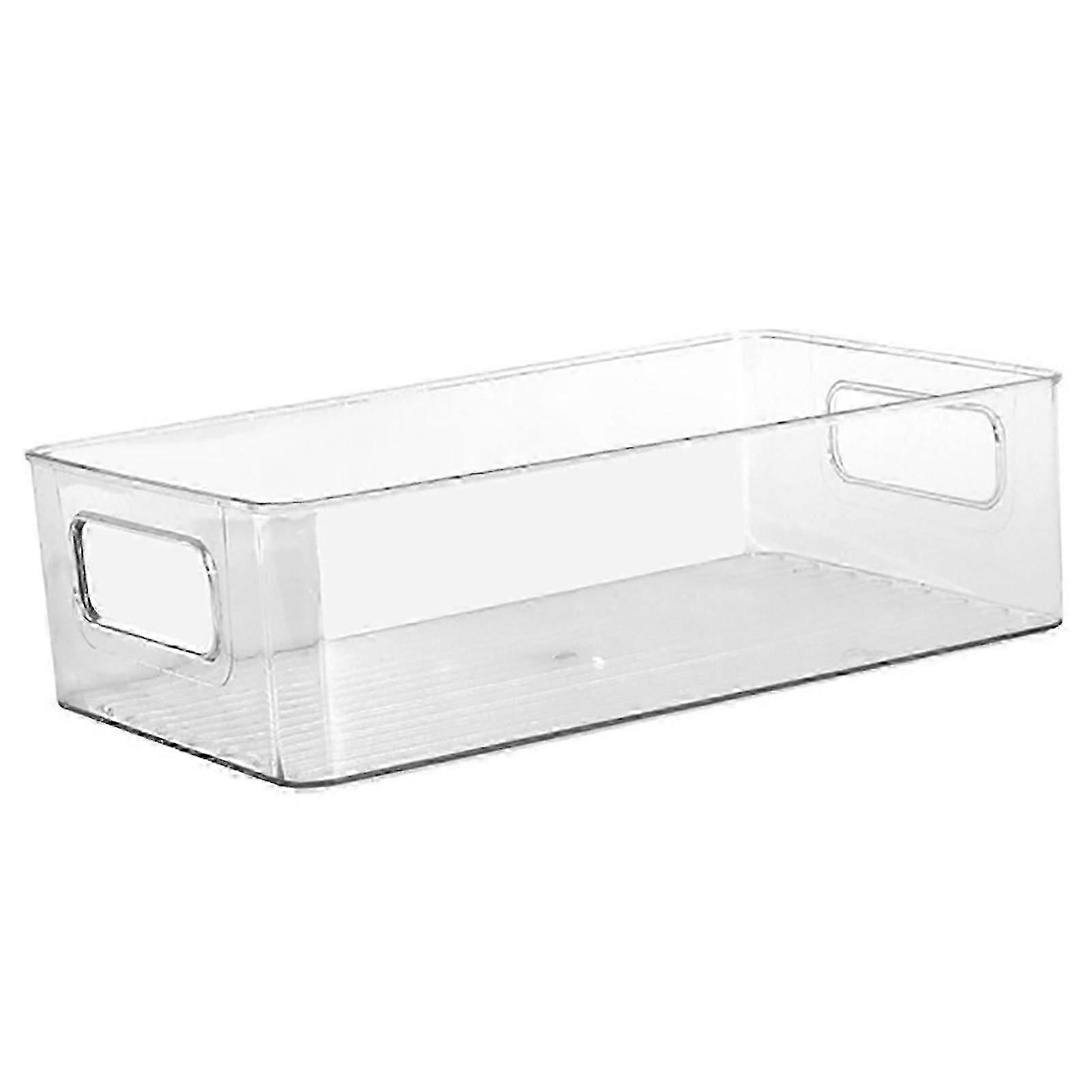 Acrylic Transparent Container for School Supplies - Stackable Desktop Storage Box