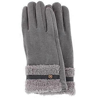 CTM  Teddy Synthetic Fleece Touchscreen Winter Gloves (Women)