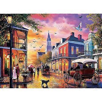 Puzzles for Adults Evening Street Jigsaw Puzzle SQZ1563