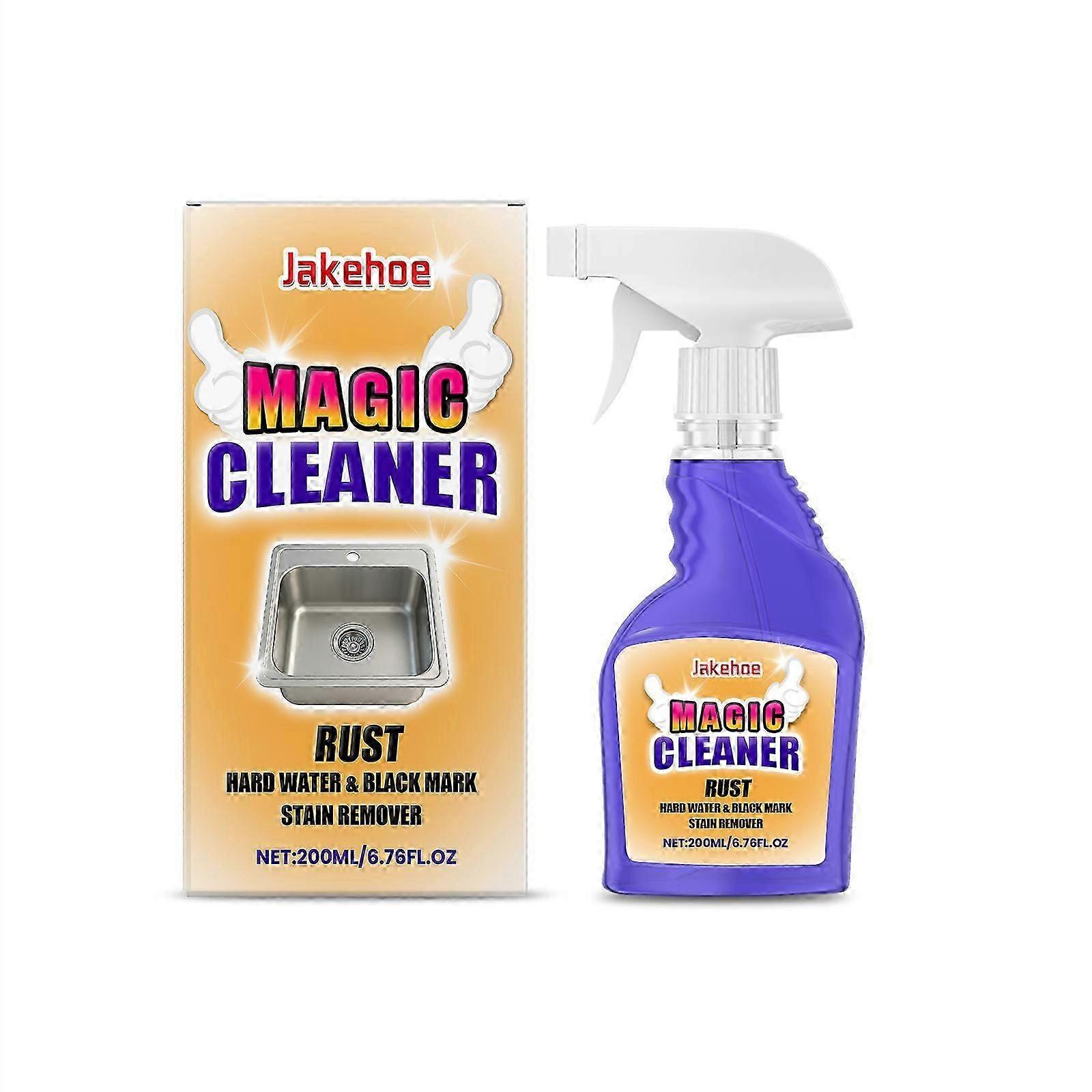 Jakehoe Home Rust Removal Spray Kitchen And Bathroom Rust Dissolver Multi-Surface Cleaner