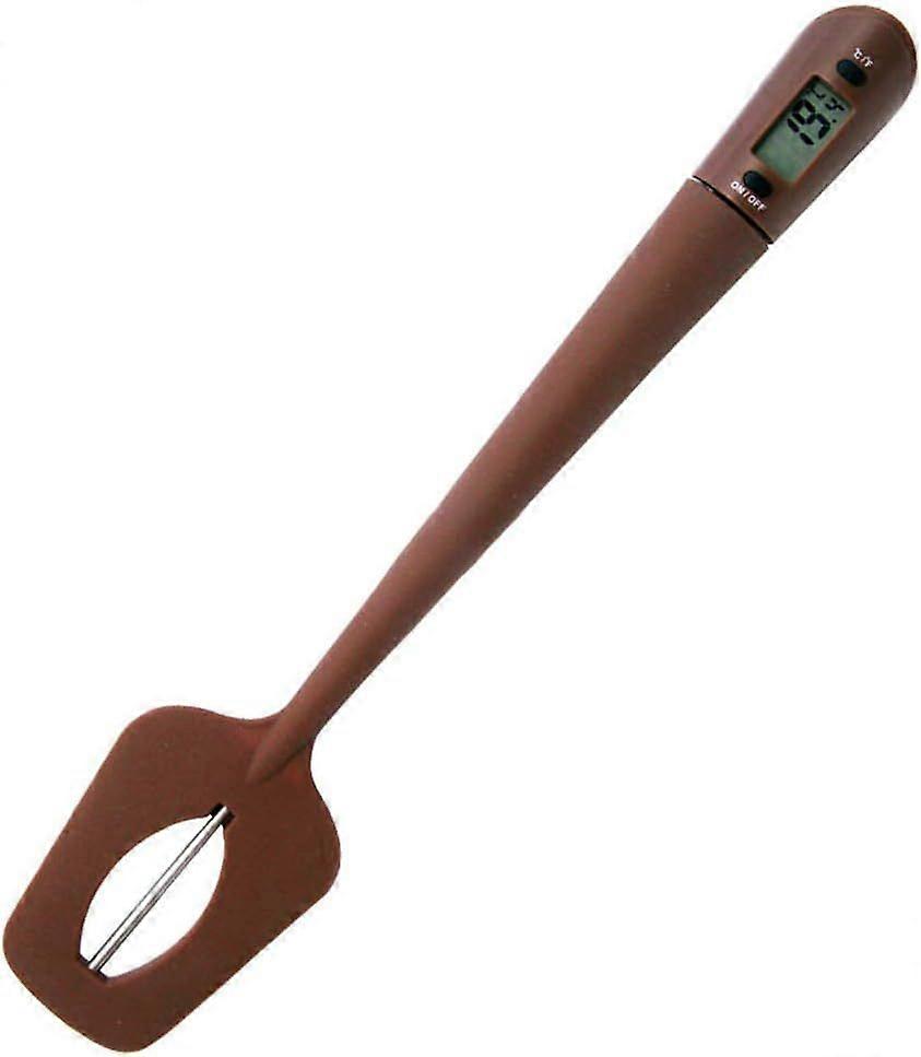 Digital Electronic Silicone Spatula for Cooking, Thermometer, Temperature Reader