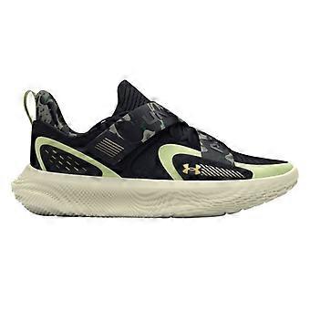 Under Armour Heren Flow Futr X 4 Camo Lederen Basketbalschoenen met Ronde Neus