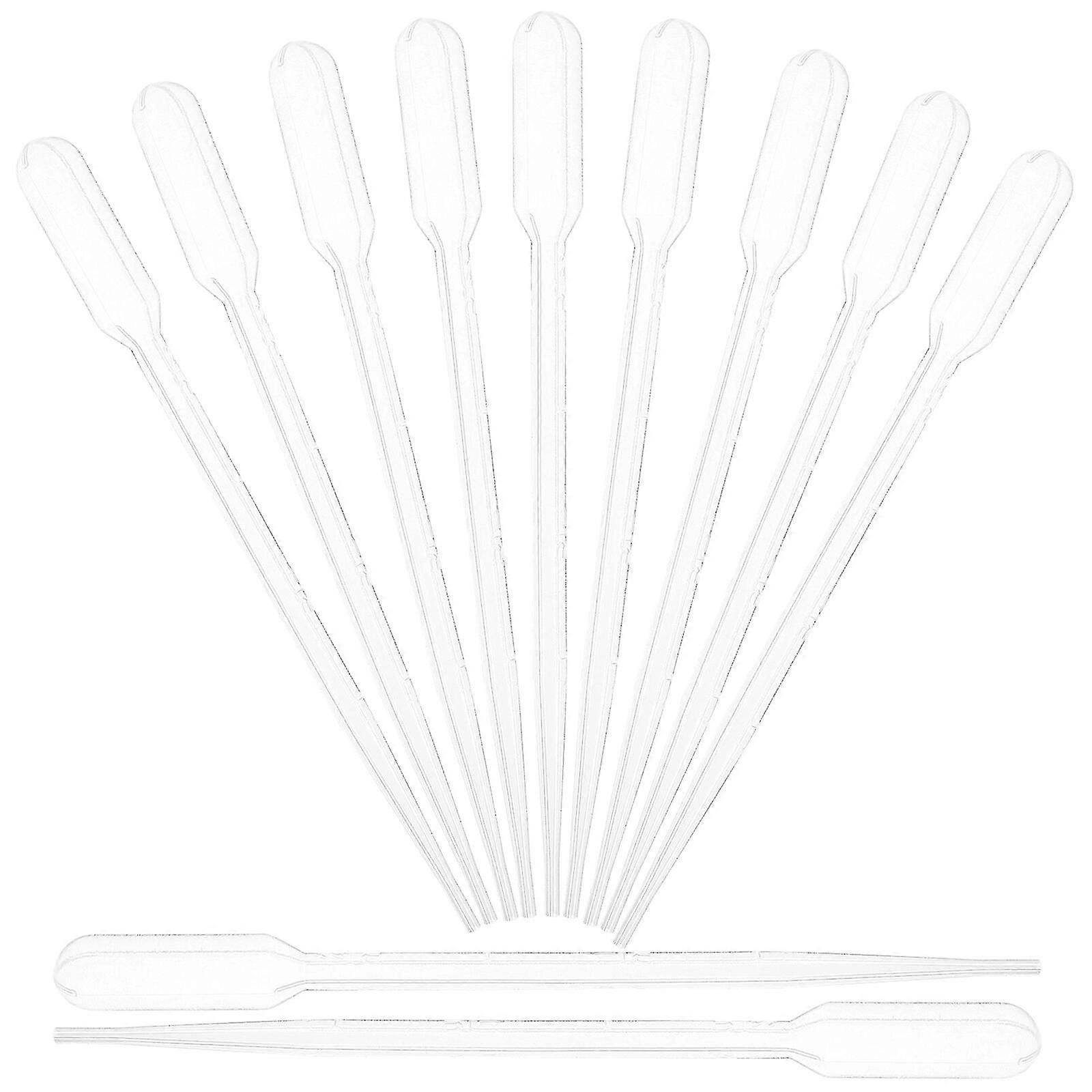 200pcs 2ml Droppers Transfer Pipette Practical Pipettes With Scale