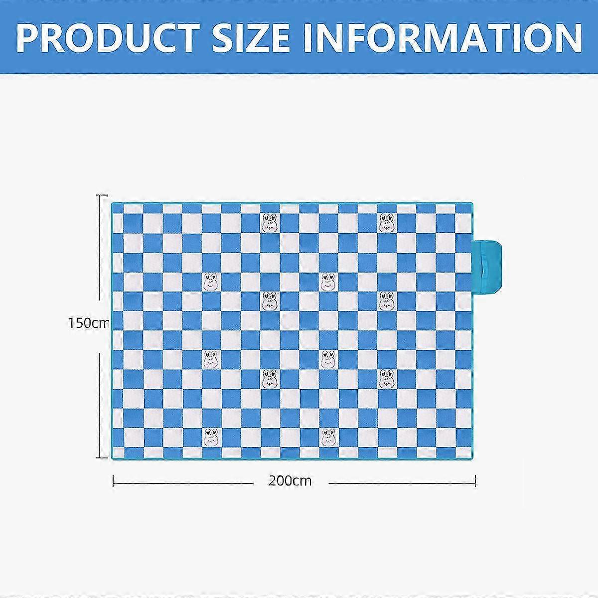 Foldable Waterproof Outdoor Picnic Blanket