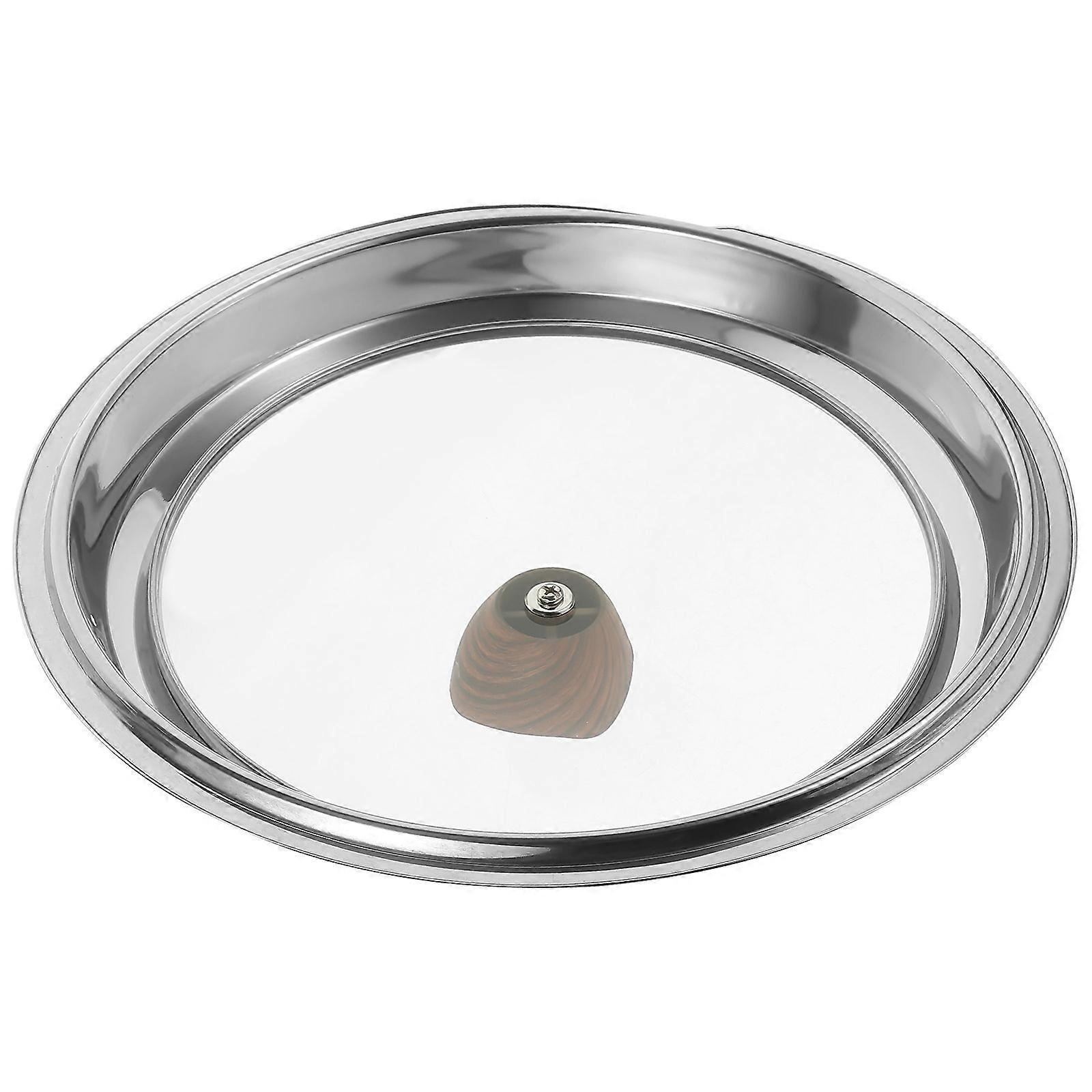 Multi-Function Cooking Pot Glass Lid for Anti Overflow Pot Cover Replacement